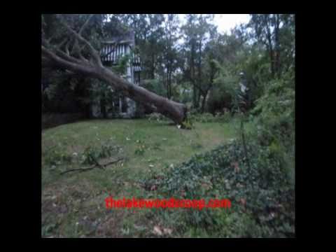 Aftermath of Massive Storm Lakewood Micro Burst