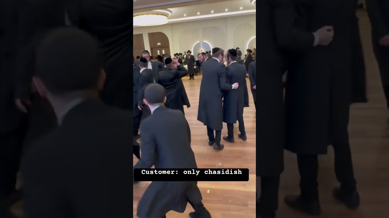 מקען אויכט אונצינדען חסידישע נגינום מיט א Dj 🙃😜😝
