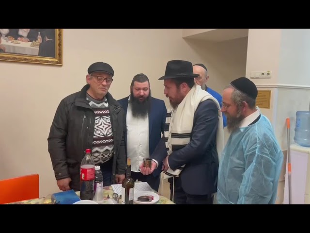 Ukrainian Jewish Men Get Bris In Honor Of Zvi Kogan Part 2