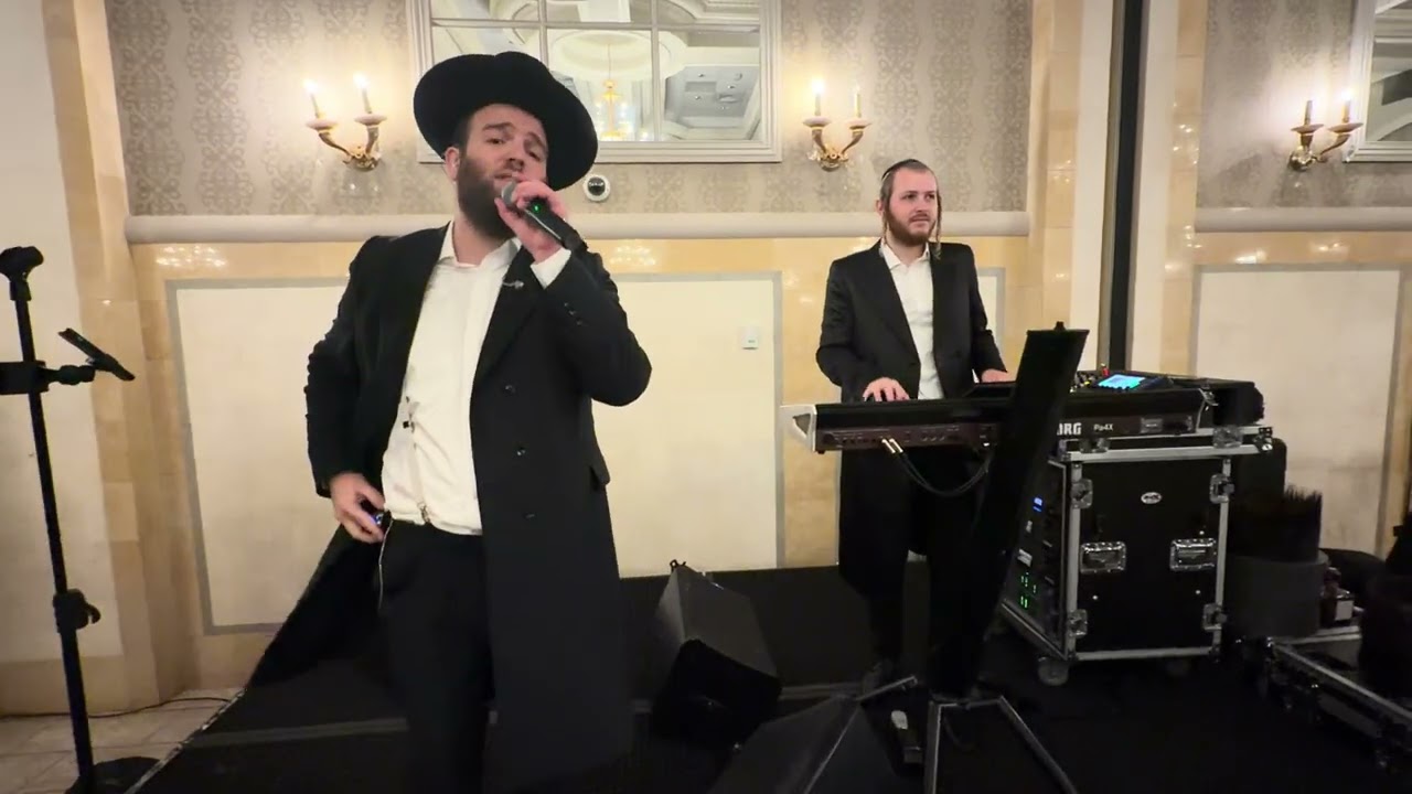 Hershey Langsam on the keys & Chaim Brawn @ Sruly Korn