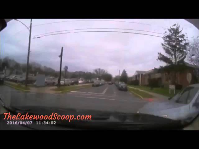 Dashcam captures accident on Clifton Ave