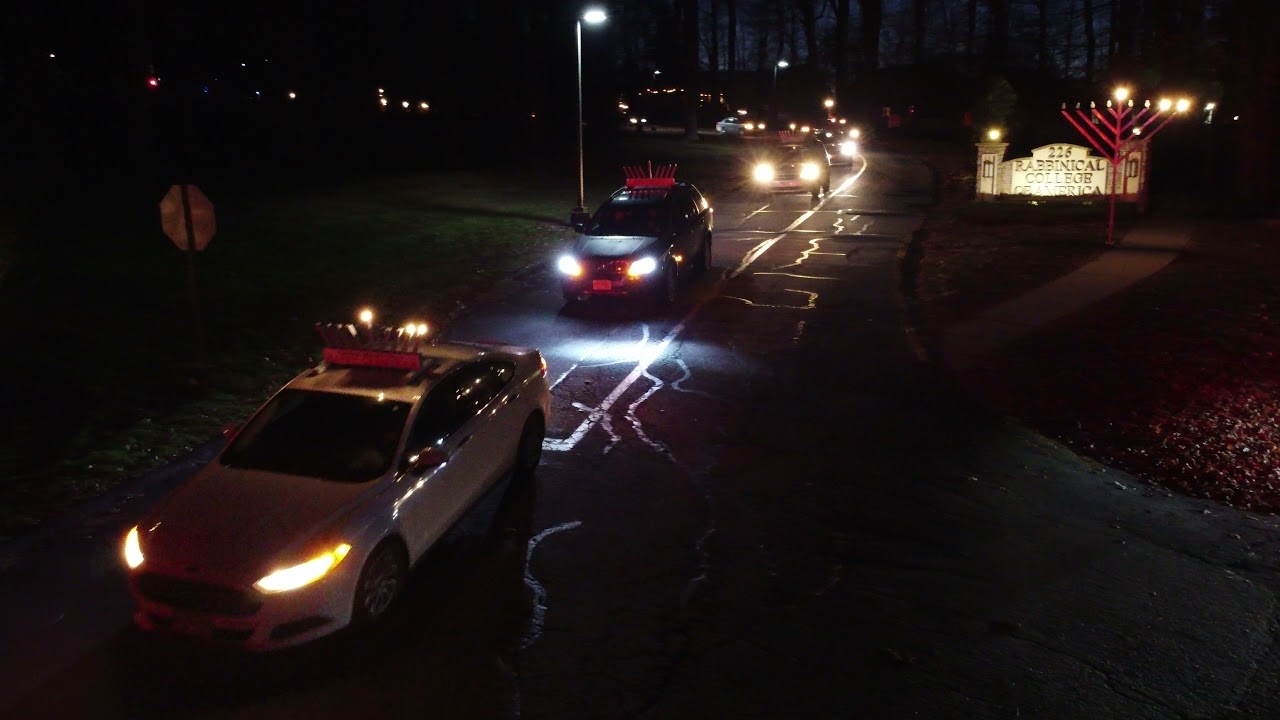 Menorah Parade in Morristown - Chanukah 5782
