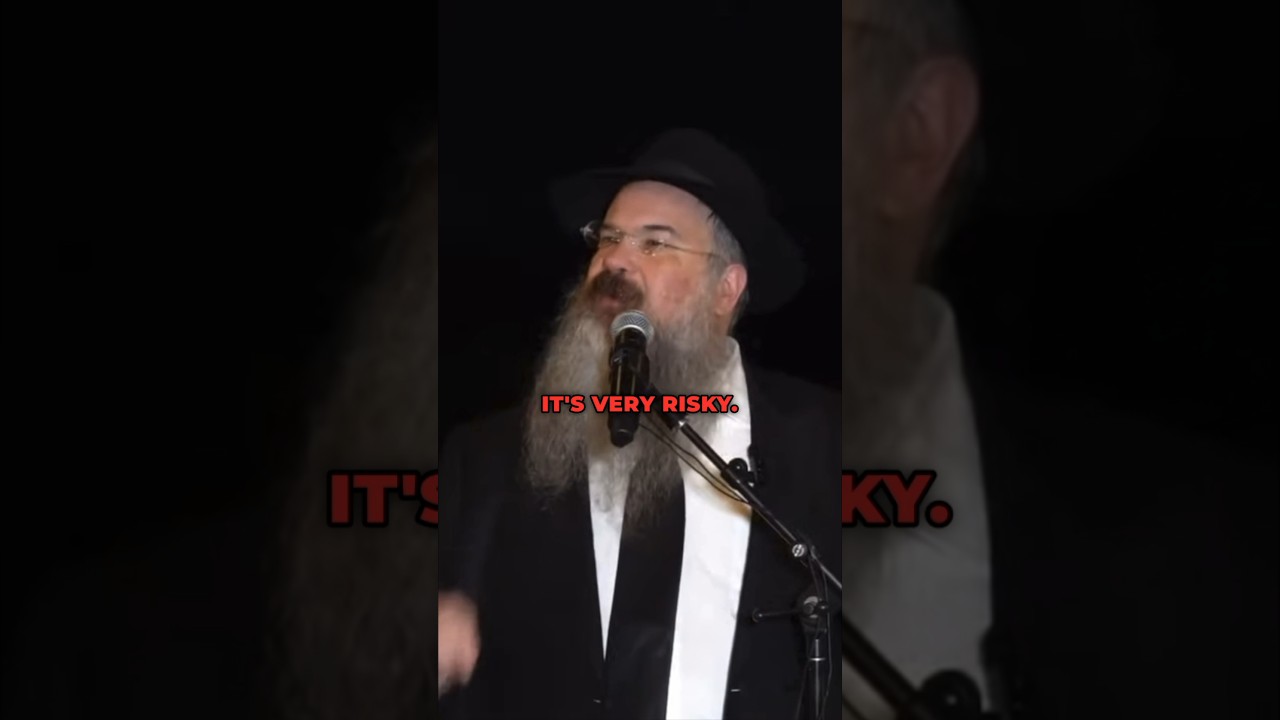 Rabbi’s CONTROVERSIAL opinion on TECHNOLOGY (not what you think!)
