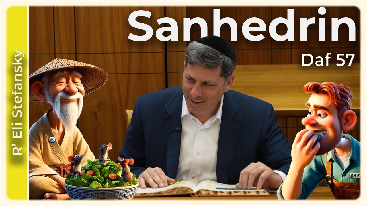 Daf Yomi Sanhedrin Daf 57 by R’ Eli Stefansky