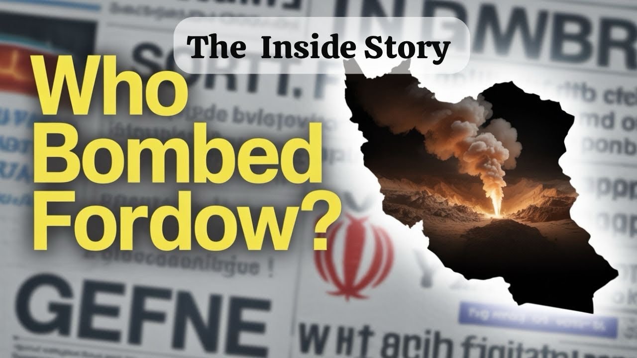 Who Really Bombed Fordow? - The Inside Story