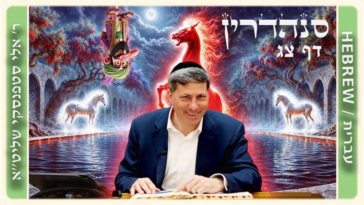 מרכז דף יומי - סנהדרין דף צג. - ר' אלי סטפנסקי שליט"א