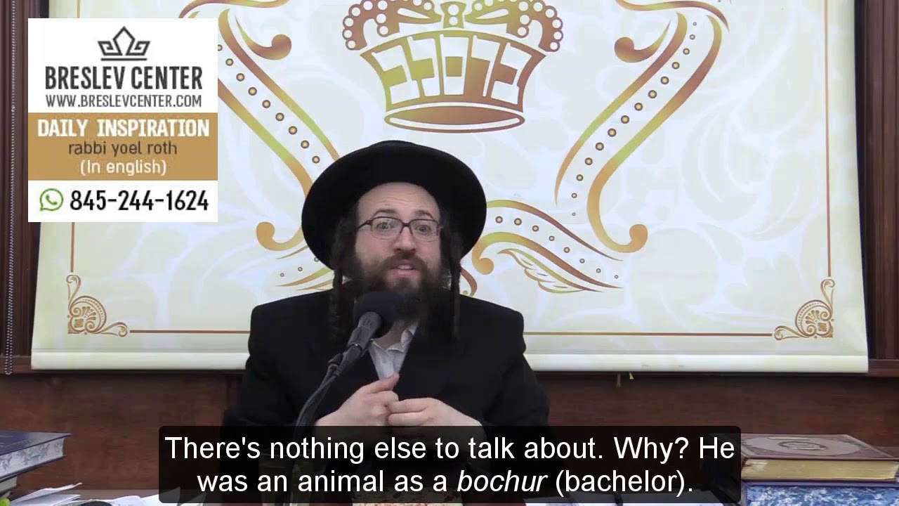 Rabbi Yoel Roth - Whats wrong with sushi? Its just a little fish, rice, and avocado