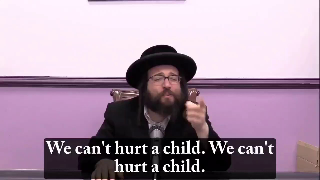 Rabbi Yoel Roth - It's absolutely forbidden for parents to hurt their kids!!!
