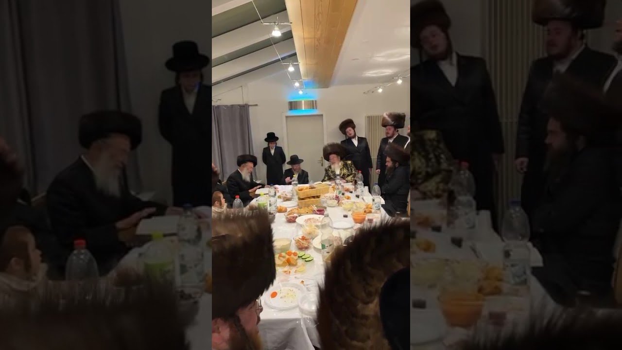 Spinka Rebbe with Mashgiach R' Don Segal in Switzerland Iyar 5785