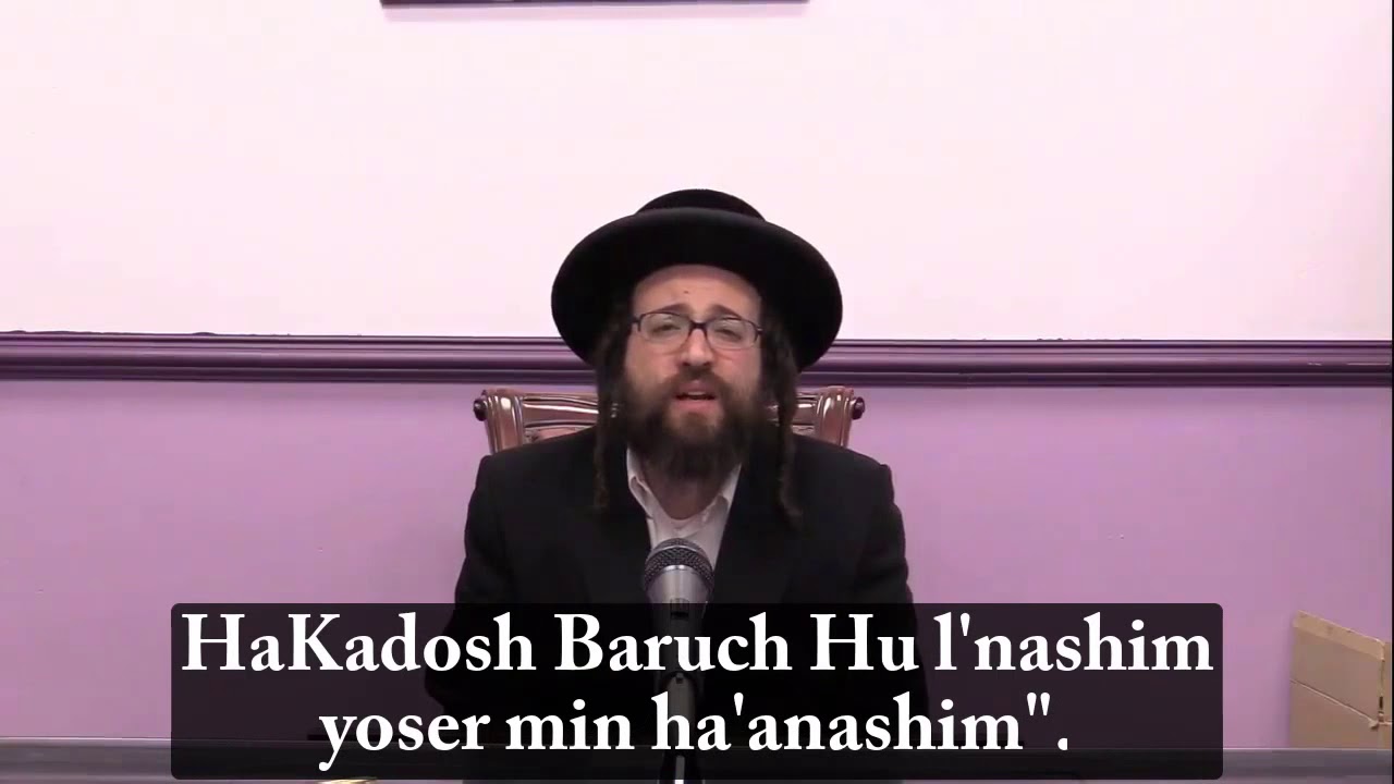 Rabbi Yoel Roth - Dear Yidisha mothers you r not second class, the whole jewish nation depends on u