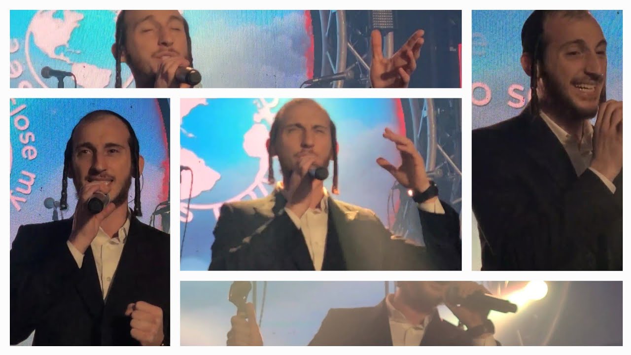 Shulem Lemmer Performing A Million Dreams And The Crowd Is Going Wild.