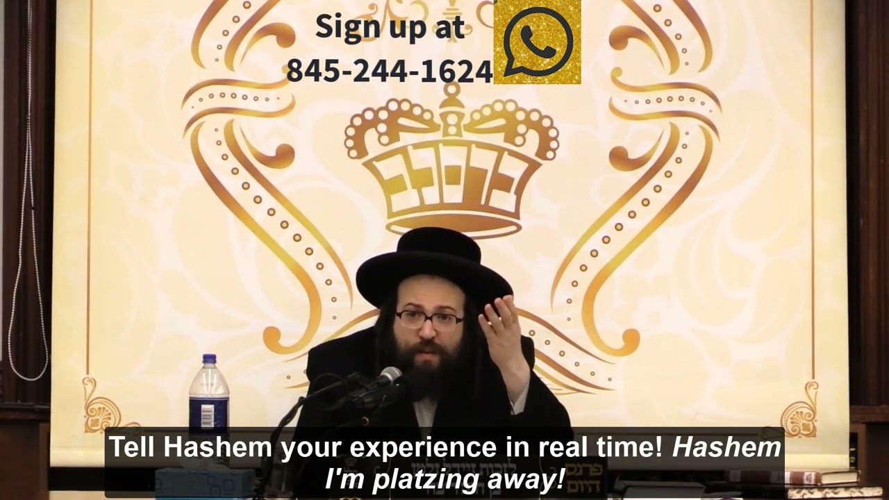 Rabbi Yoel Roth - I'm platzing away