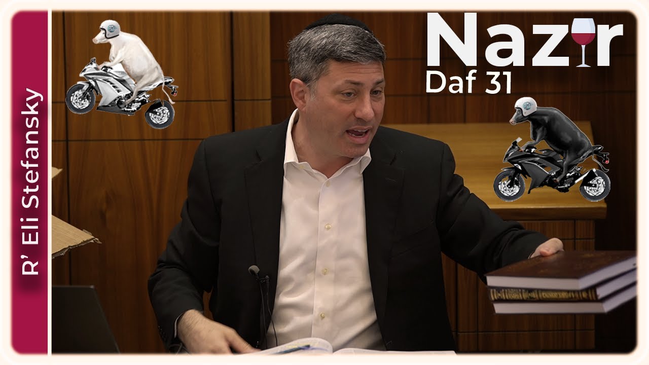 Daf Yomi Nazir Daf 31 by R’ Eli Stefansky