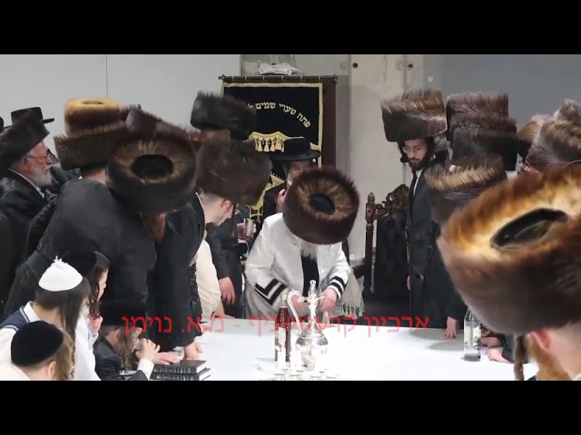 Last Havdalah of the Kretchnif Siget Rebbe