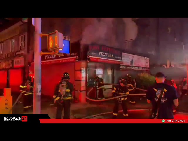 Fire Breaks Out at Pizzeria on 18th Avenue