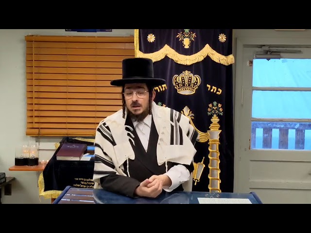כמה שתכבד את ה''אלול'' ה''אלול'' יכבד אותך - Yiddish Shiur by Rav Benzion Sneh August 25
