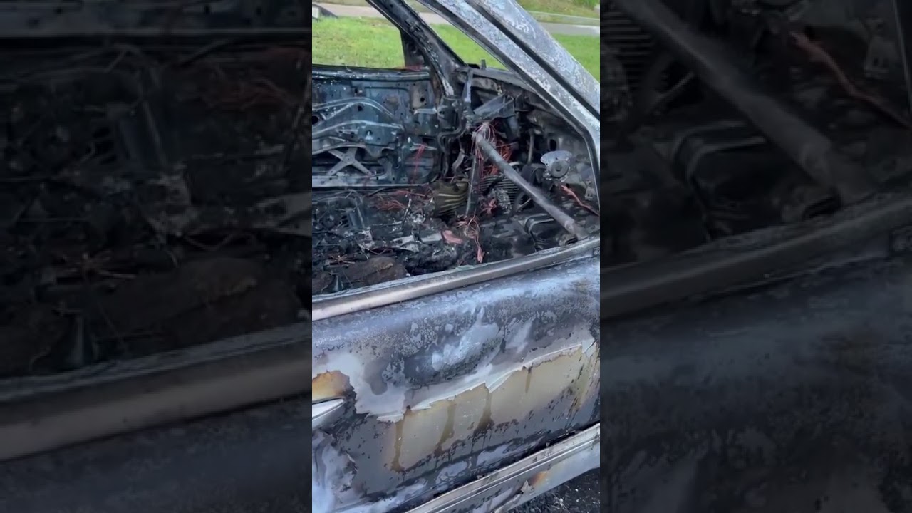 Rebbe Card Intact After Sleeping Man Escapes Burning Car