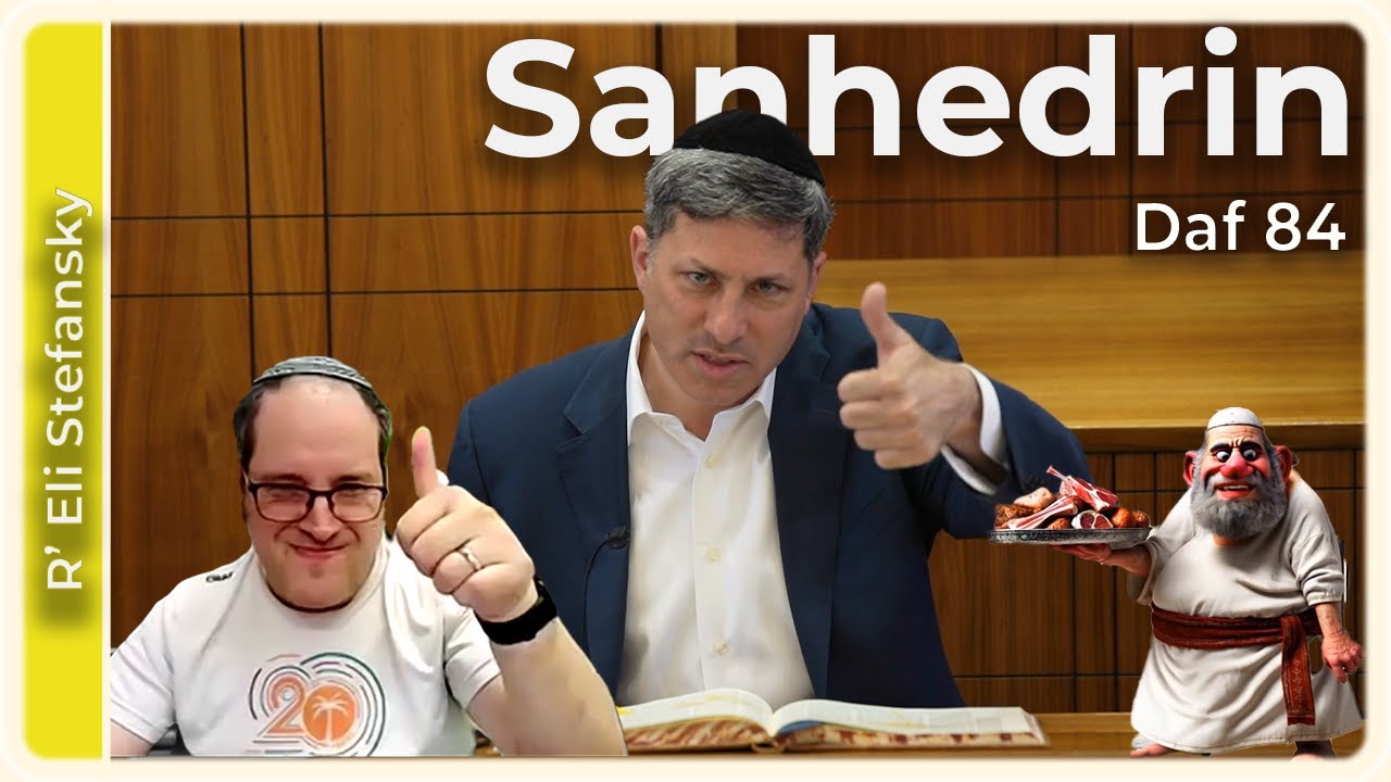 Daf Yomi Sanhedrin Daf 84 by R’ Eli Stefansky