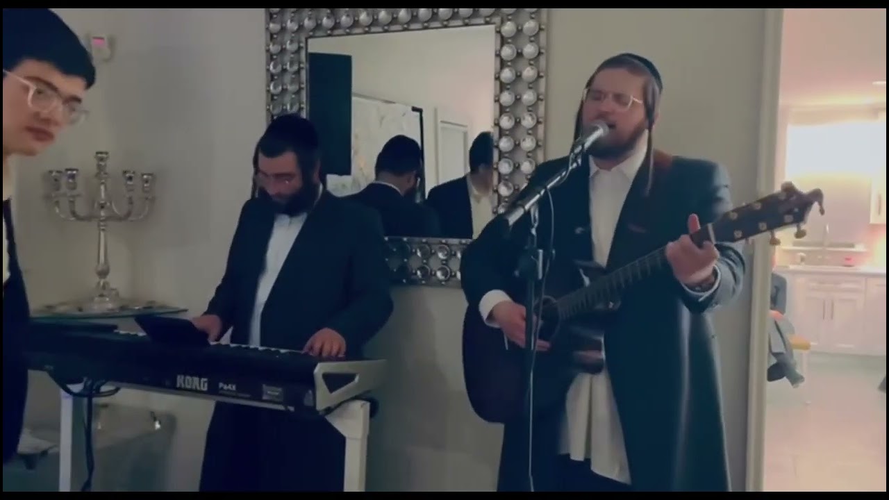 דוד פעדר עם הקלידן זלמן שניצלער