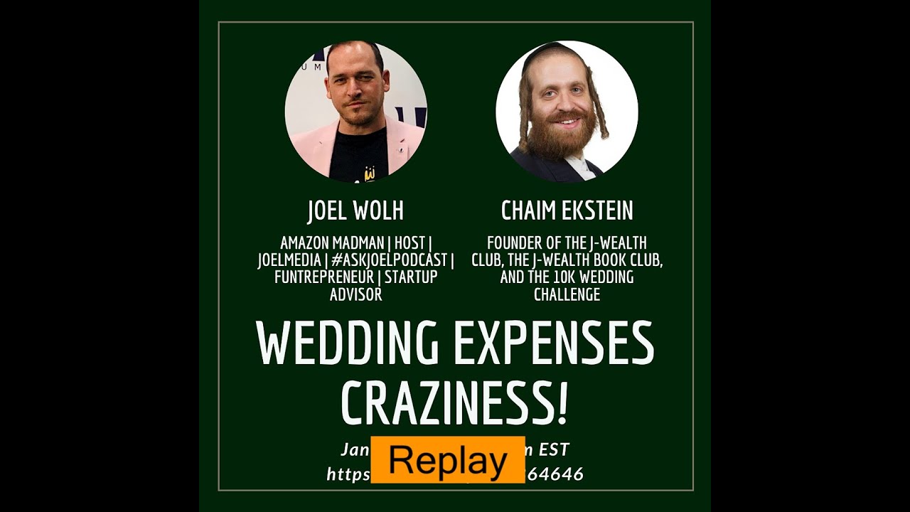 Interview with Joel Wolh about wedding craziness.