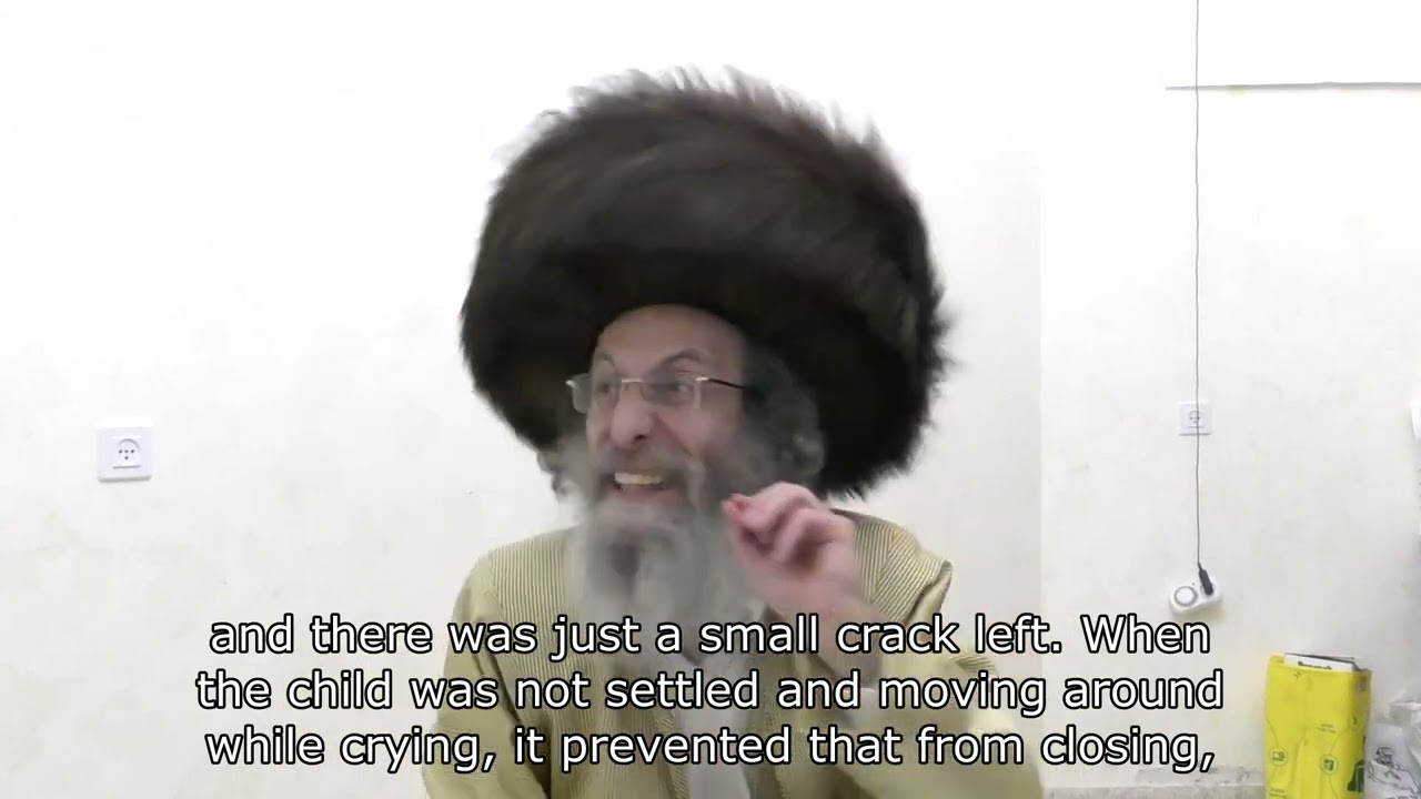 English Subtitles דברים קצרים הכנה לשבת קודש חול המועד פסח תשפ"ד  אידיש‎
