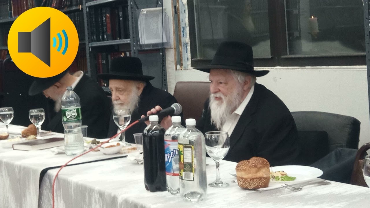 סיום הרמב"ם , הרב לייבל אלטיין בארא פארק שנת תשפ"ו