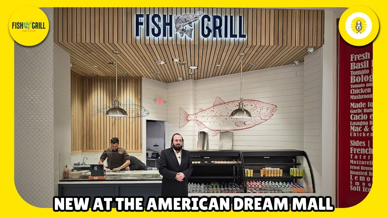 The New Grill Fish At The American Dream Mall - The Perlowitz Show