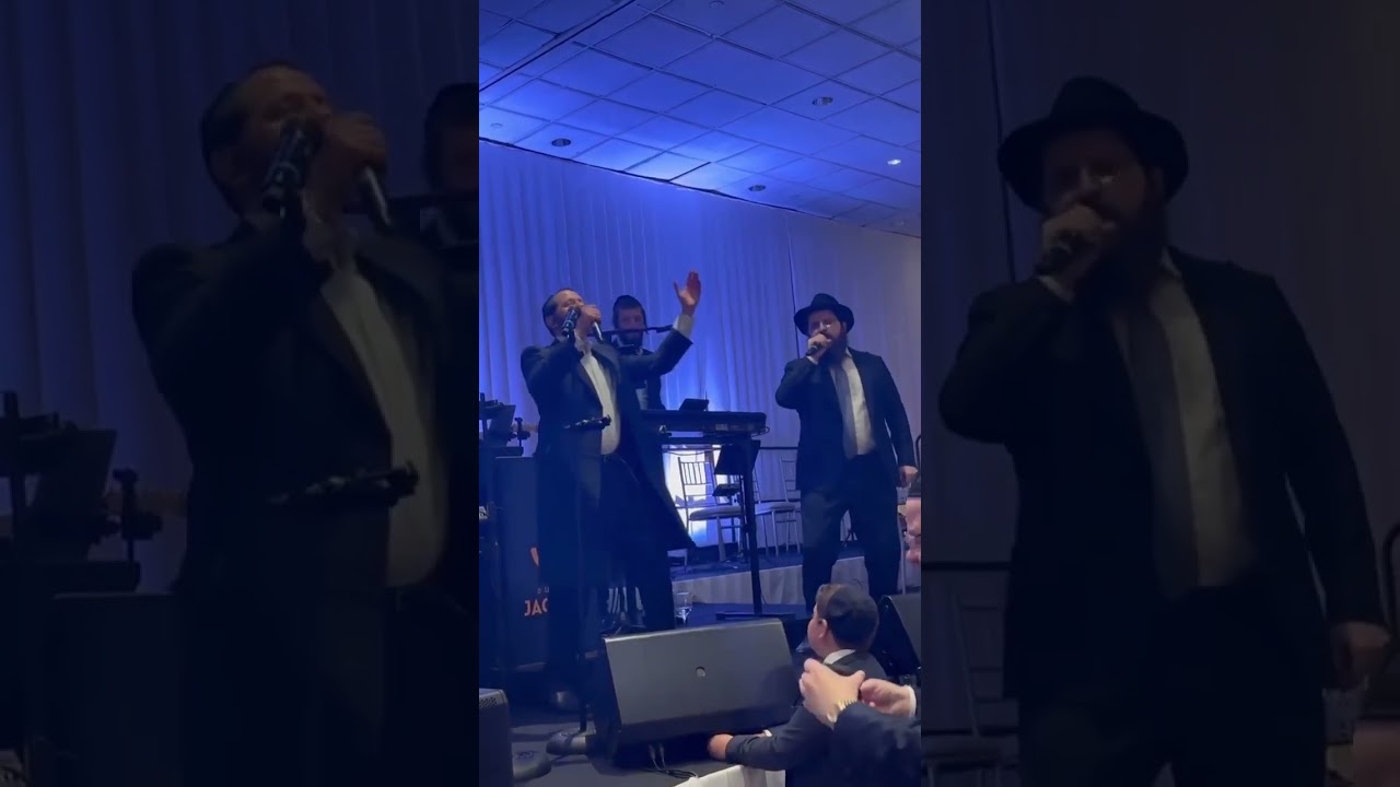 Benny Friedman, Shloime Gerstner with Duddy Jacoby