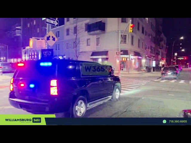 Shomrim Spread Out Across The Streets, Providing A Strong Presence For Shovevim