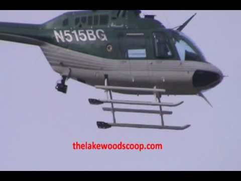 Police Chopper and K9 Search For Bank Robbery Suspect