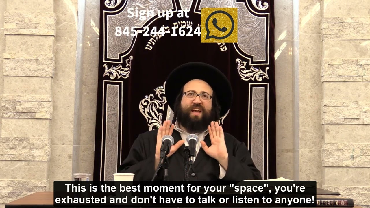 Rabbi Yoel Roth - I need a little space...