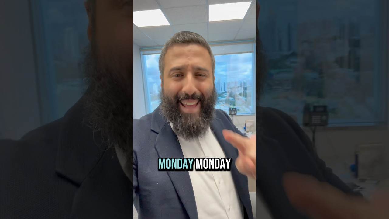 Monday is your day.