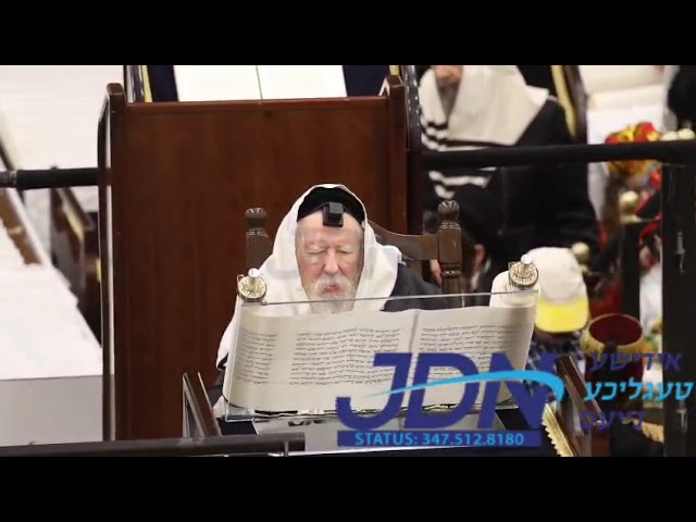 האדמו"ר מגור - קריאת המגילה - פורים תשפ"ה