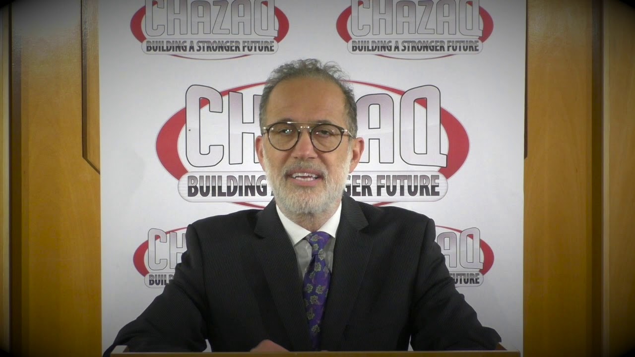 Rabbi Dr. Jack Cohen - CHAZAQ Focuses On You