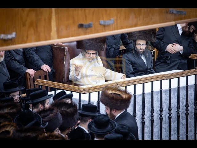 שמחת בית השואבה בחצר הקודש סאטמאר