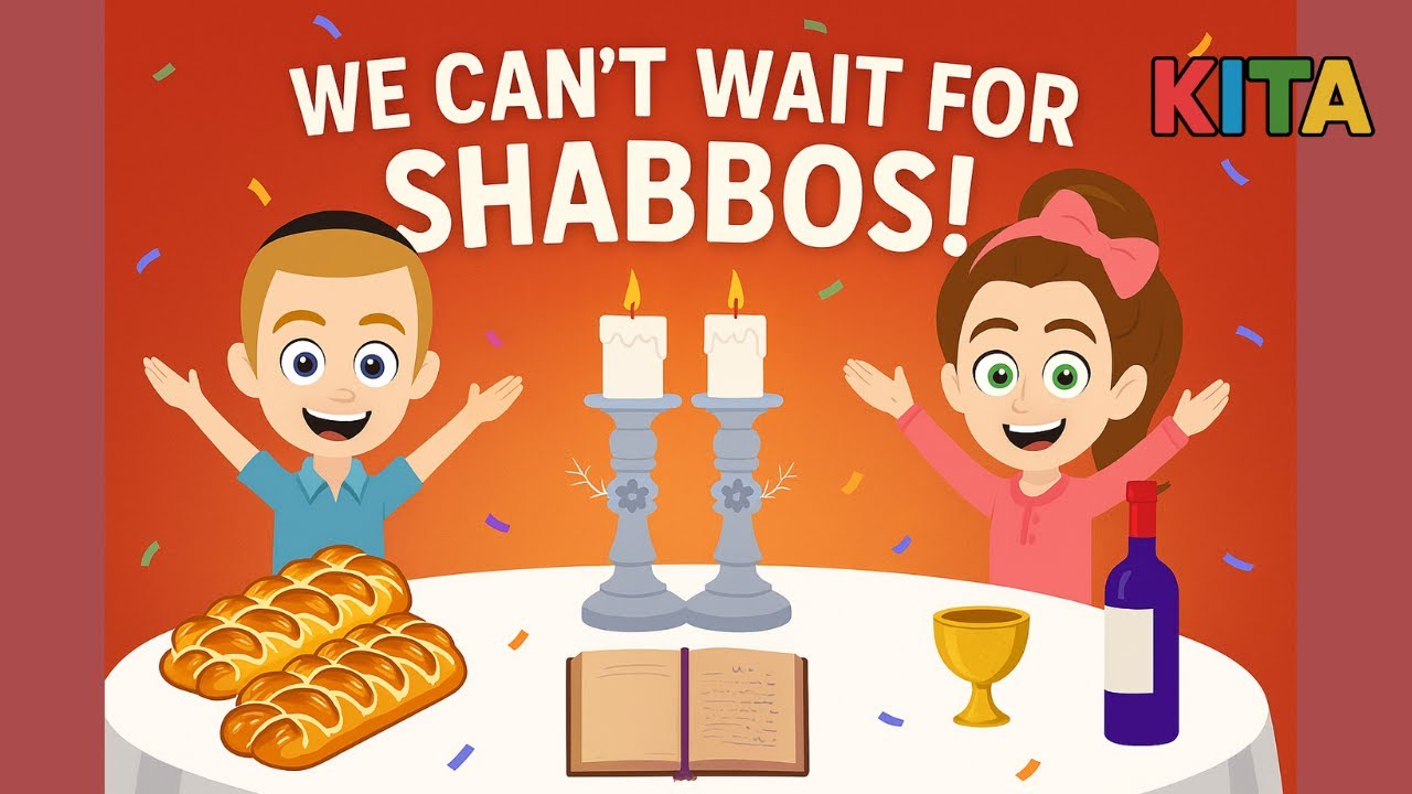 Sing & Learn: We Can't Wait for Shabbos! | Shabbos Prep Jewish Song for Kids