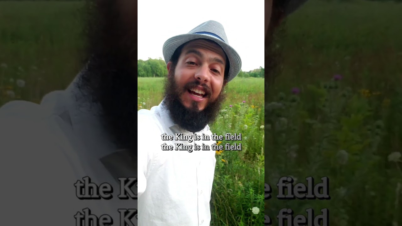 #ChodeshTov! It's #RoshChodesh & in the month of #Elul the #Rebbe teaches the #King is in the Field
