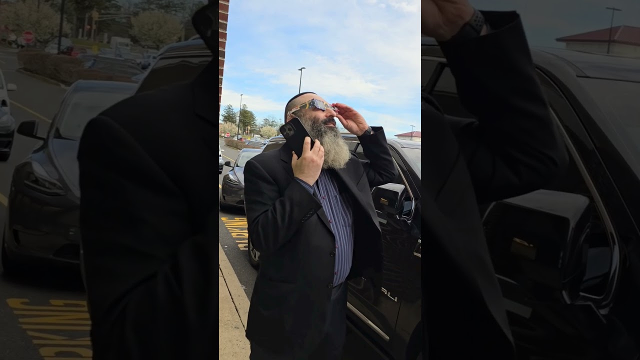 Solar eclipse in Lakewood, NJ Apr. 8. 2024