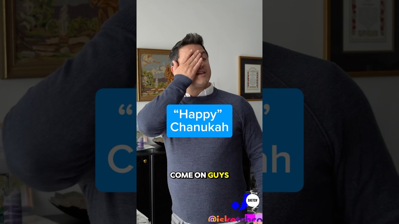 Realistic Chanukah #shorts #hanukkah #happyhanukkah #sketchcomedy #comedy #parody #jewishholidays