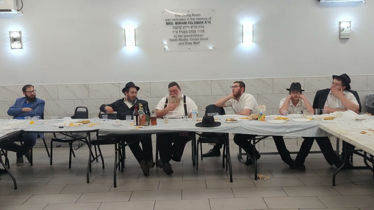 #13 Cincinnati Chabad yeshiva Farbrengen 12 Tammuz