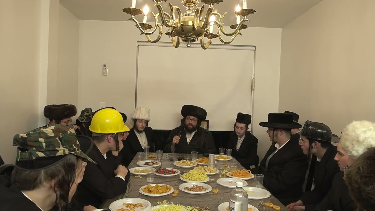 ר' יואל רוטה - שמועס ביים סיום הלכה - ב' צו תשפ''ב - R' Yoel Roth