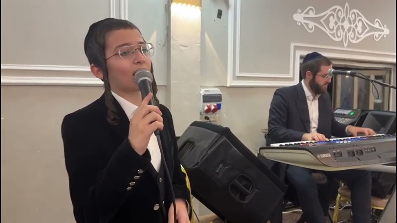 חתונה עם ילד הפלא בנצי קלצקין ומנדי גולדברג