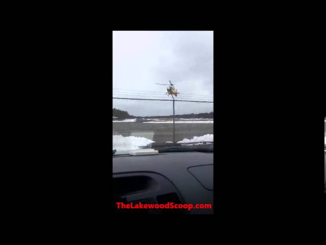 Medevac Lakewood Airport Burn Victim