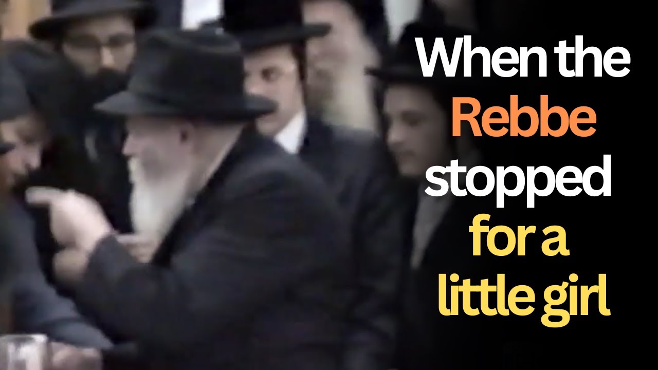 WATCH: An amazing moment with the Lubavitcher Rebbe