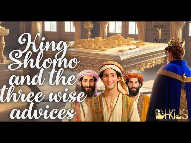DRAFT NO LOGO-King Shlomo and the Three Wise Advices👑