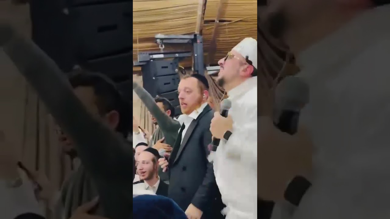 ליפא שמעלצער עם שרולי גרין ותזמורת של יולי דיקמן בסוכת הנגיד יוסי בייניש