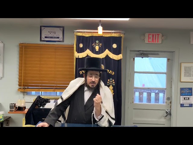ים המות וים החיים - Daily Yiddish Shiur by Rabbi Benzion Sneh at 18 Forshay on Parsha July 22