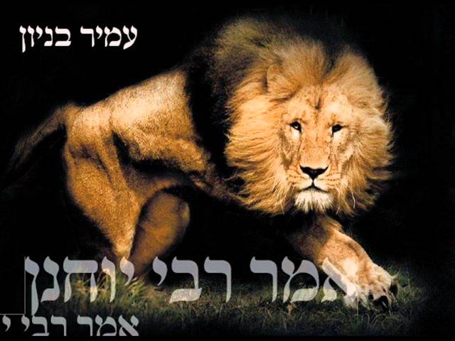 עמיר בניון אמר רבי יוחנן Amir Benayoun