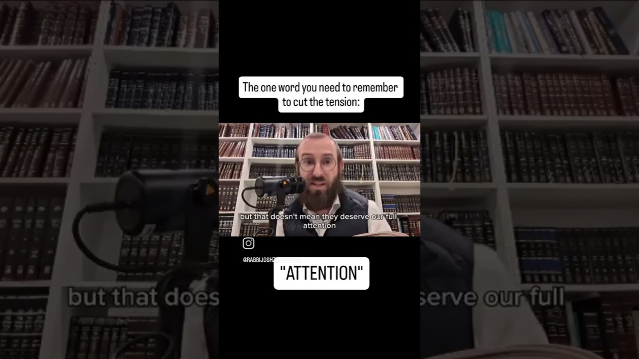 Cut TENSION with ATTENTION