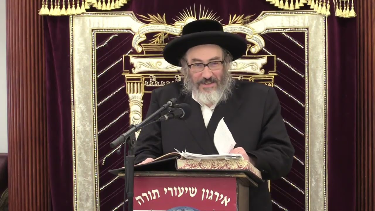 ערב פסח שחל להיות בשבת - ר' אשר אנשיל שעהר שליט"א